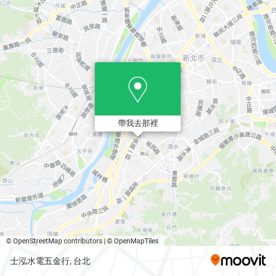 士泓水電五金行地圖