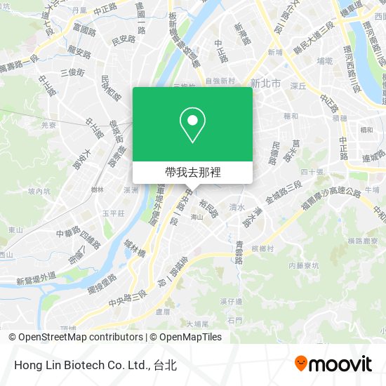 Hong Lin Biotech Co. Ltd.地圖