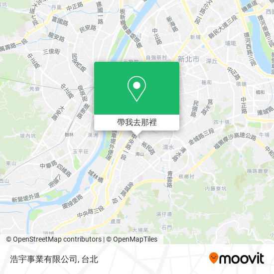 浩宇事業有限公司地圖