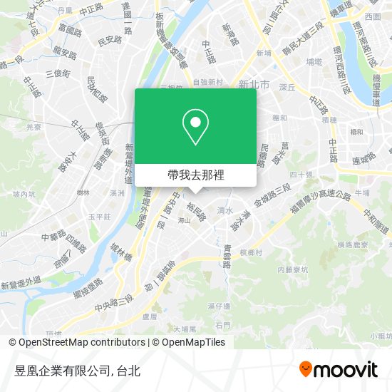 昱凰企業有限公司地圖