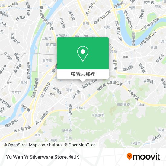 Yu Wen Yi Silverware Store地圖