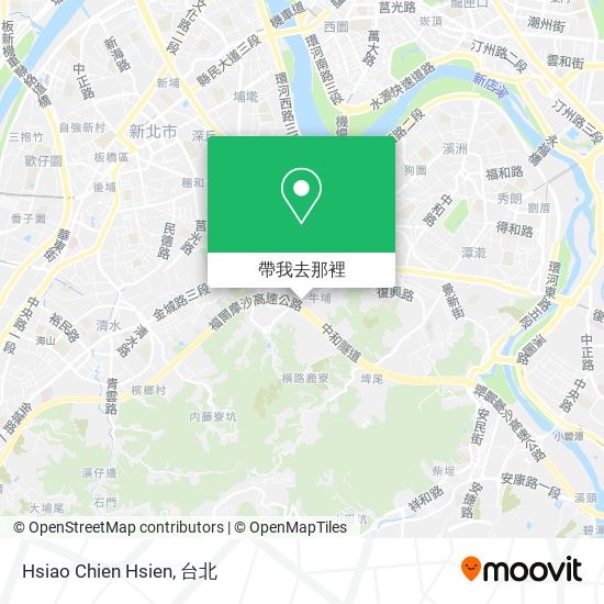 Hsiao Chien Hsien地圖