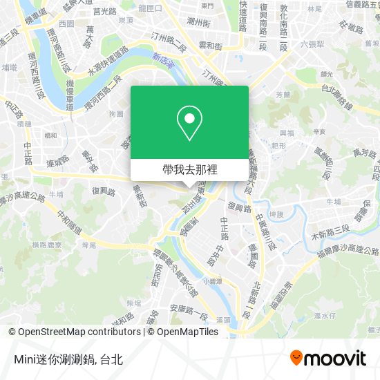 Mini迷你涮涮鍋地圖