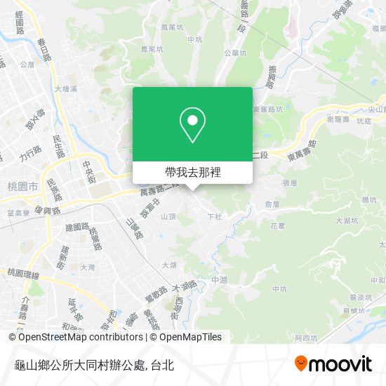 龜山鄉公所大同村辦公處地圖