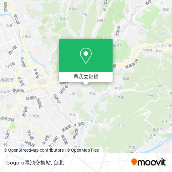 Gogoro電池交換站地圖