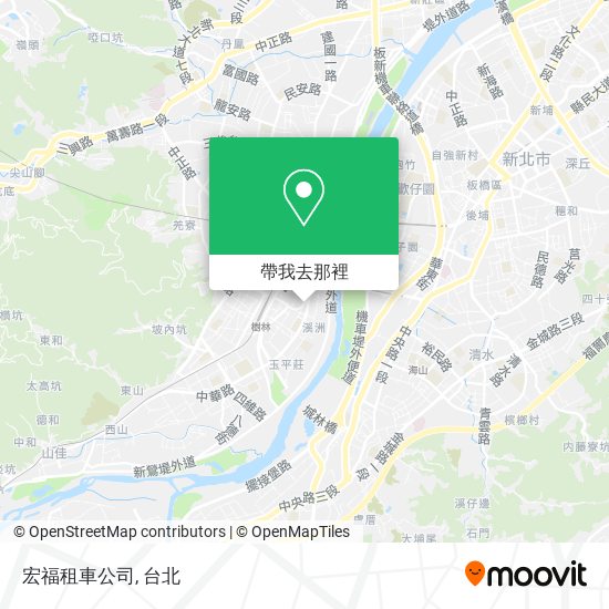宏福租車公司地圖