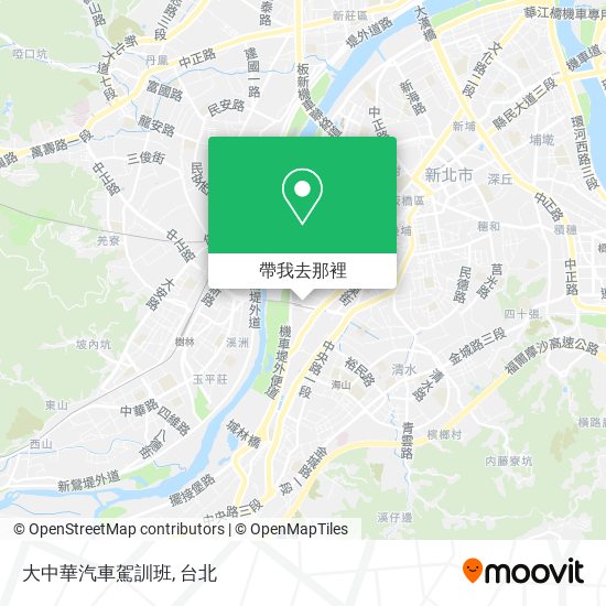 大中華汽車駕訓班地圖
