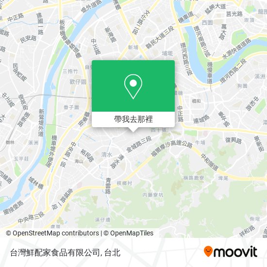 台灣鮮配家食品有限公司地圖