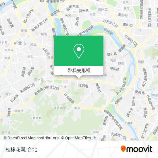桂橡花園地圖
