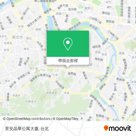 景安晶華公寓大廈地圖