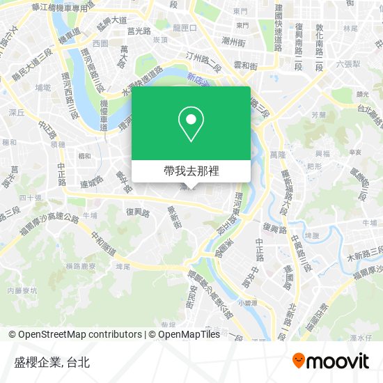 盛櫻企業地圖