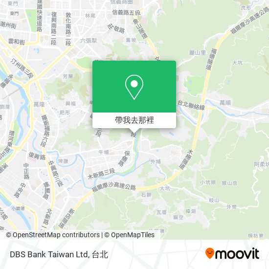 DBS Bank Taiwan Ltd地圖