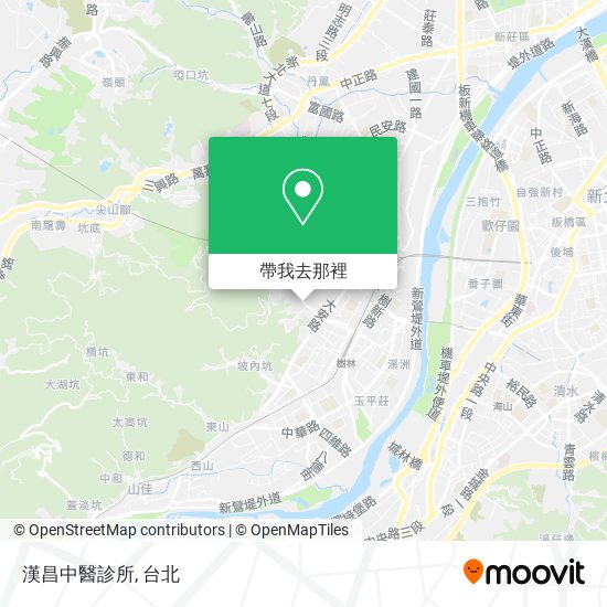 漢昌中醫診所地圖