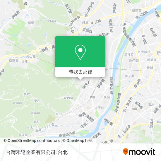 台灣禾達企業有限公司地圖