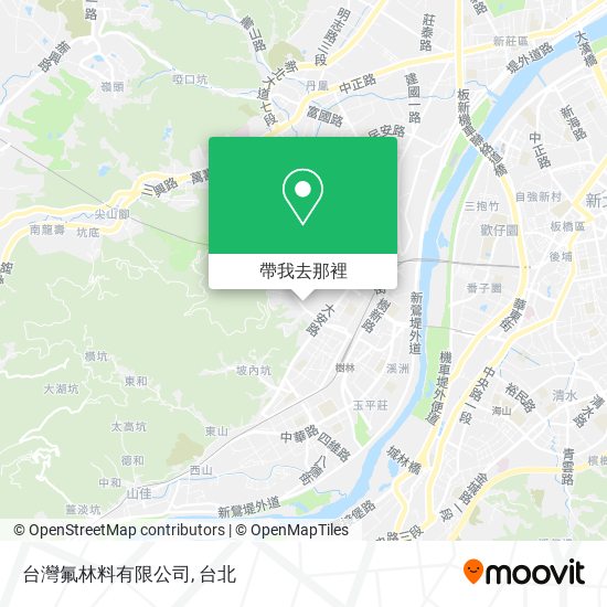 台灣氟林料有限公司地圖