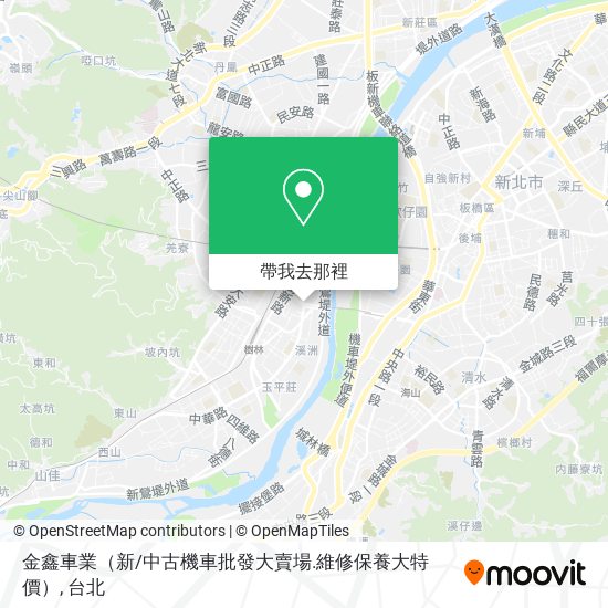 金鑫車業（新/中古機車批發大賣場.維修保養大特價）地圖