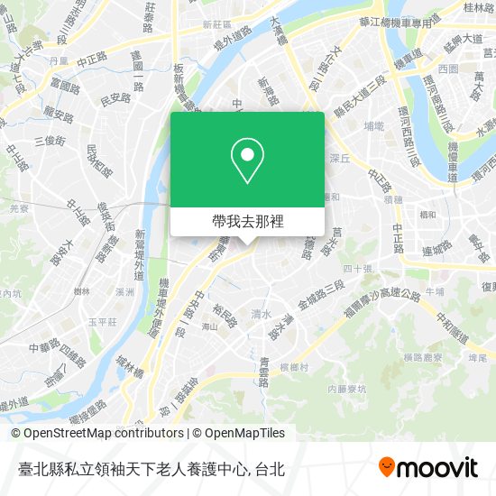 臺北縣私立領袖天下老人養護中心地圖