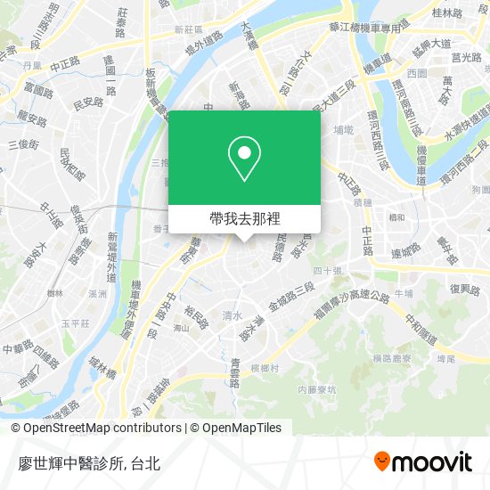 廖世輝中醫診所地圖