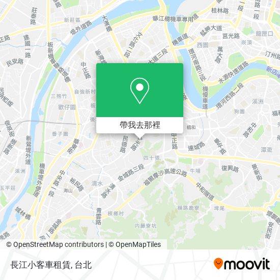 長江小客車租賃地圖