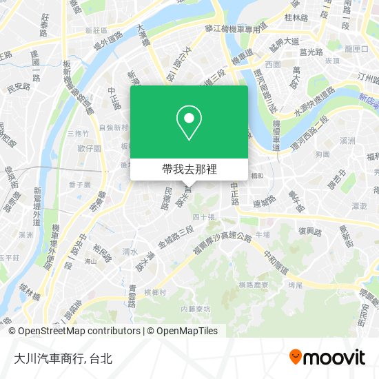 大川汽車商行地圖