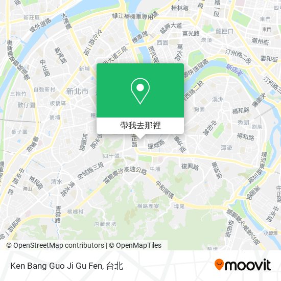 Ken Bang Guo Ji Gu Fen地圖
