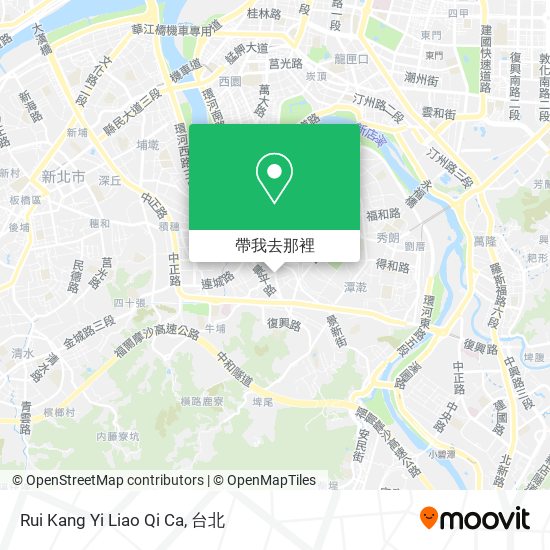 Rui Kang Yi Liao Qi Ca地圖