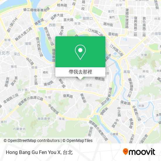 Hong Bang Gu Fen You X地圖