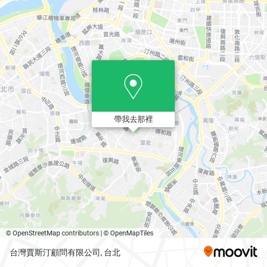 台灣賈斯汀顧問有限公司地圖