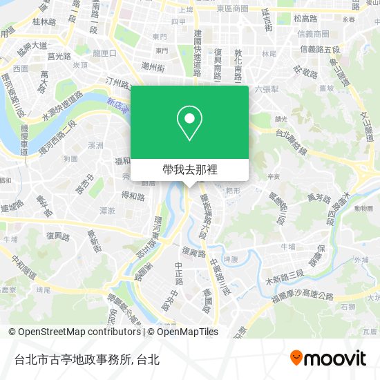 台北市古亭地政事務所地圖