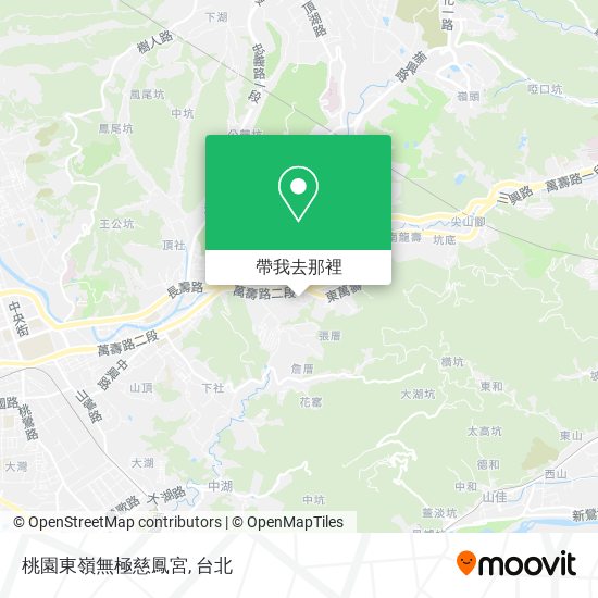 桃園東嶺無極慈鳳宮地圖