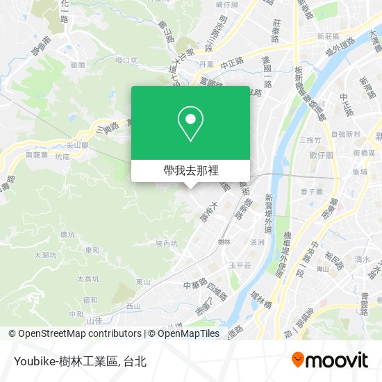 Youbike-樹林工業區地圖