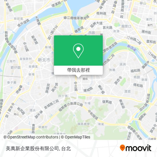 美萬新企業股份有限公司地圖