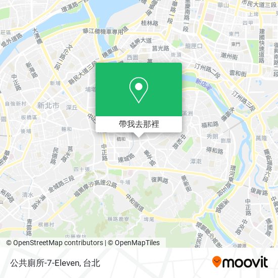 公共廁所-7-Eleven地圖