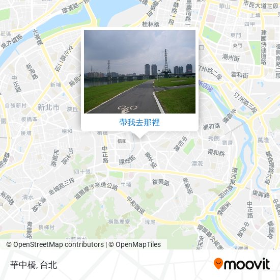 華中橋地圖