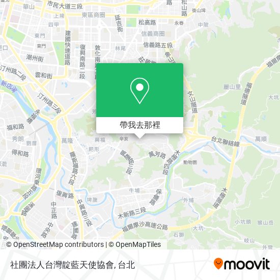 社團法人台灣靛藍天使協會地圖
