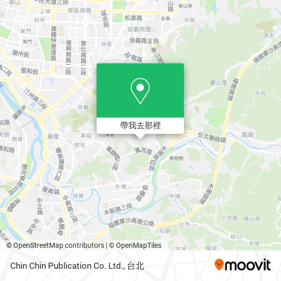 Chin Chin Publication Co. Ltd.地圖