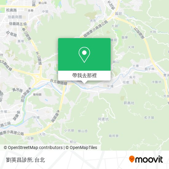 劉英昌診所地圖