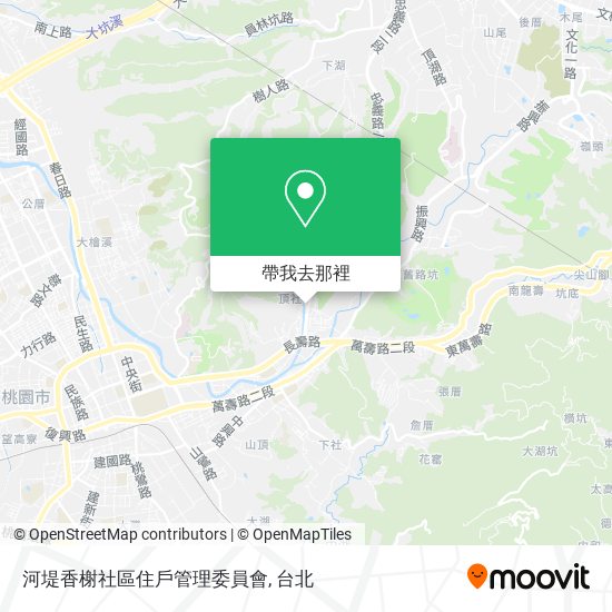 河堤香榭社區住戶管理委員會地圖