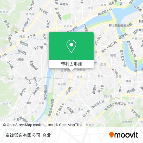 泰鍏營造有限公司地圖