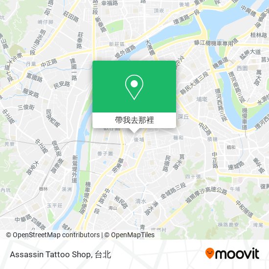 Assassin Tattoo Shop地圖