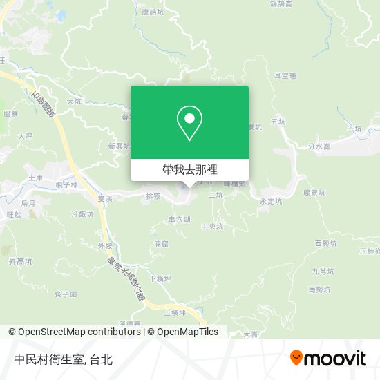 中民村衛生室地圖