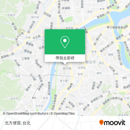 北方便當地圖