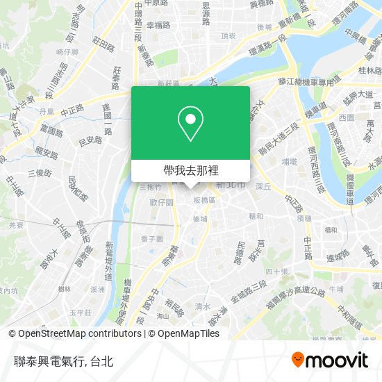 聯泰興電氣行地圖