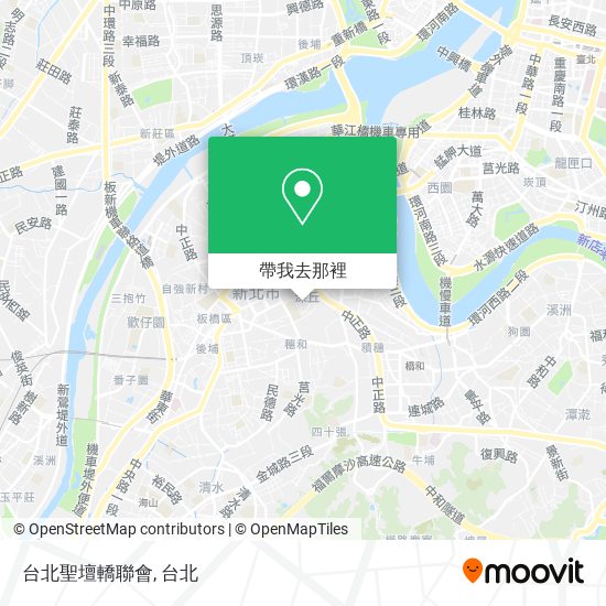 台北聖壇轎聯會地圖