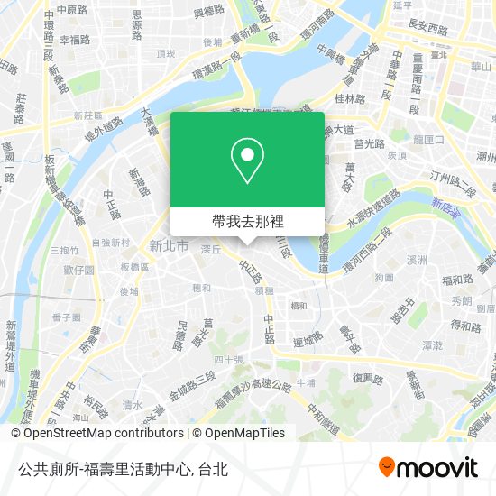 公共廁所-福壽里活動中心地圖