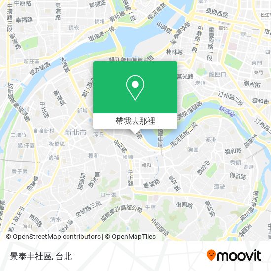 景泰丰社區地圖