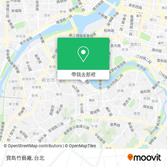寶島竹藝廠地圖