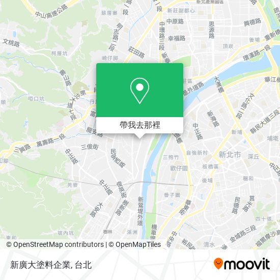 新廣大塗料企業地圖