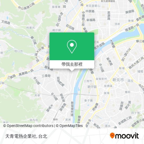 天青電熱企業社地圖