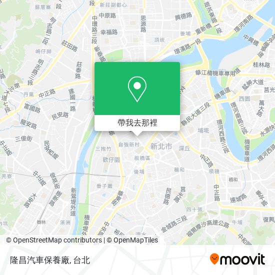 隆昌汽車保養廠地圖